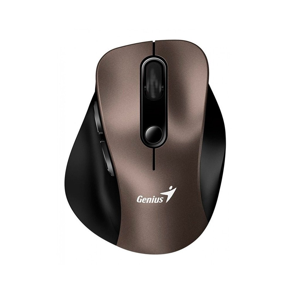 MOUSE USB WIRELESS + BLUETOOTH MINI ERGO 9000S CHAMPAGNE TITANIUM GENIUS     31030038402